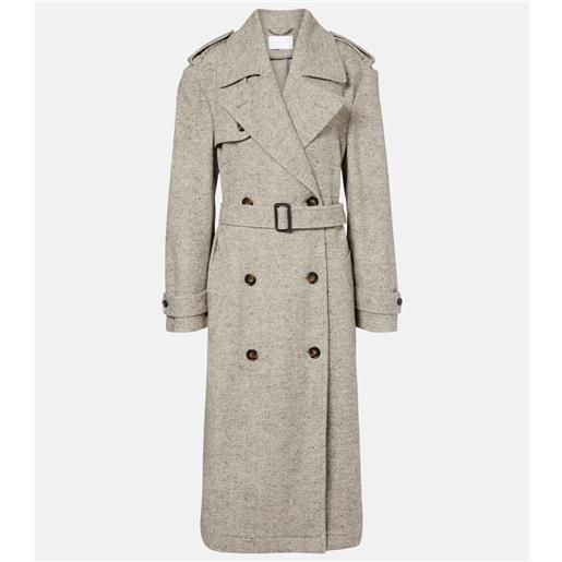 Stella McCartney trench in lana e seta