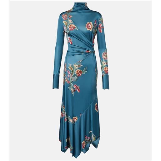 Etro abito midi con stampa