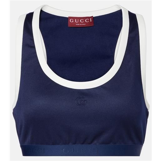 Gucci top in jersey double g