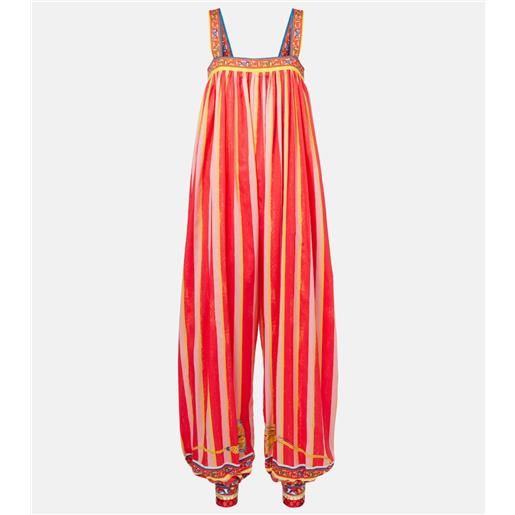 Dolce&Gabbana jumpsuit in cotone con stampa