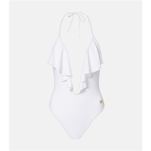 Balmain costume intero con volant