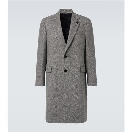 Lardini soprabito in tweed di lana vergine