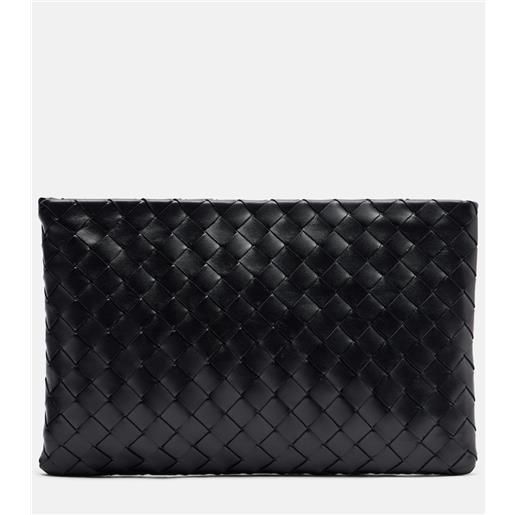 Bottega Veneta bustina intrecciato medium in pelle