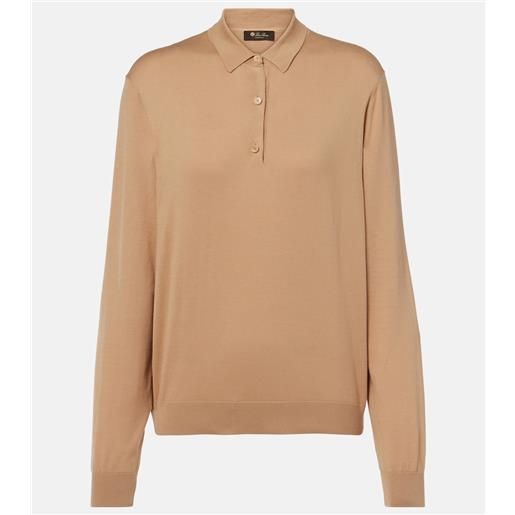 Loro Piana pullover polo ice wish in cotone