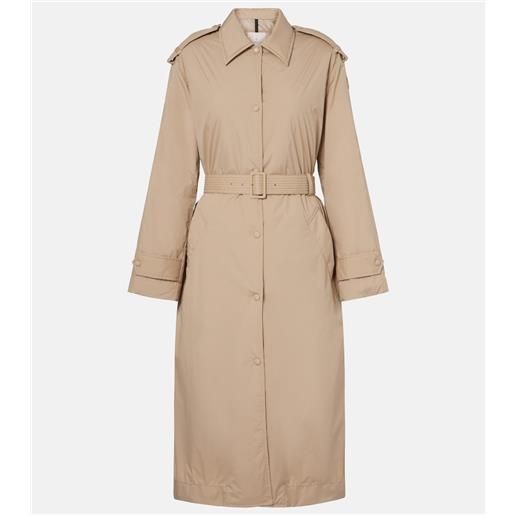 Moncler trench yevre in piuma