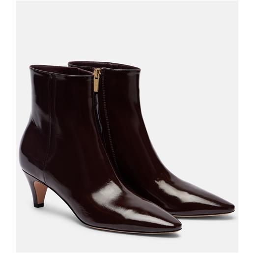 Gianvito Rossi stivaletti 55 in vernice