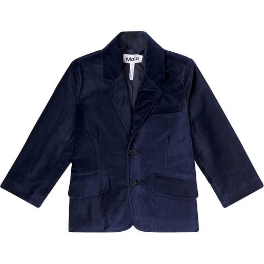Molo blazer hieronymus in velluto di cotone