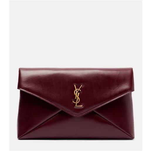 Saint Laurent bustina cassandre in pelle
