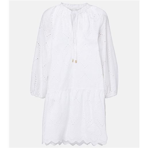 Heidi Klein abito corto rhode island in sangallo