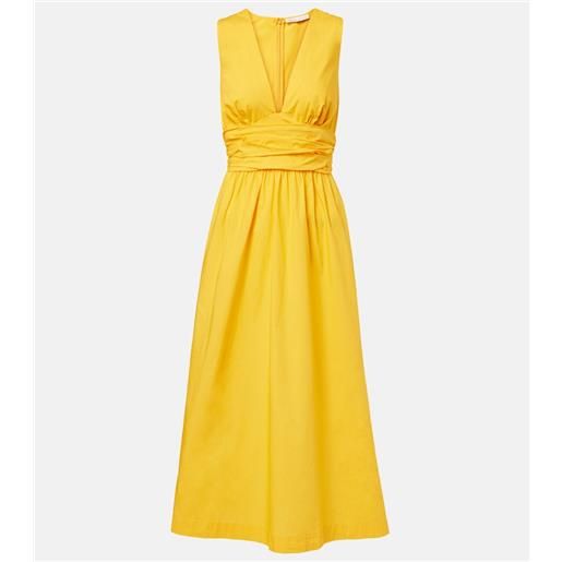 Heidi Klein abito midi mimosa in cotone