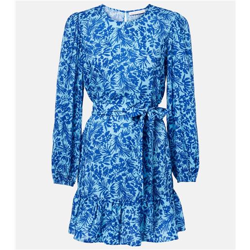 Heidi Klein abito corto la marquet in misto cotone