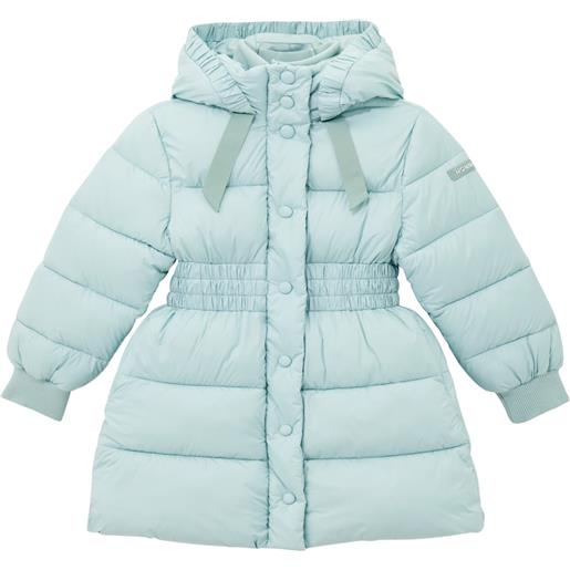 Monnalisa cappotto imbottito con logo