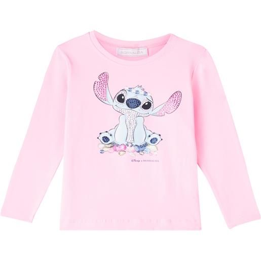 Monnalisa x disneyâ® - top stitch in jersey