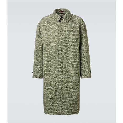 Gucci soprabito in popeline con stampa