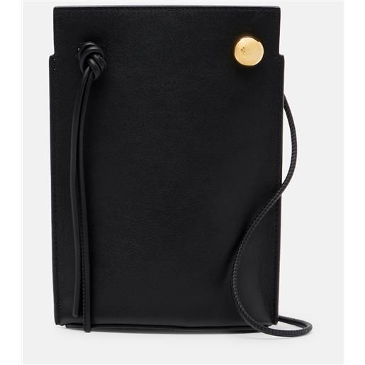 Loewe bustina pebble dice in pelle
