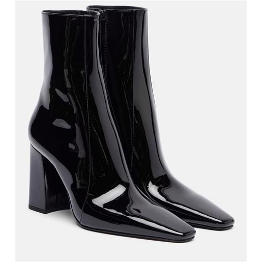 Saint Laurent stivaletti rainer 90 in vernice