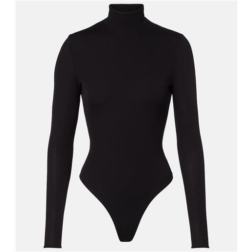 Alaia alaã¯a body in jersey con cut-out