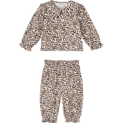 The New Society baby - blusa e pantaloni nelia in cotone