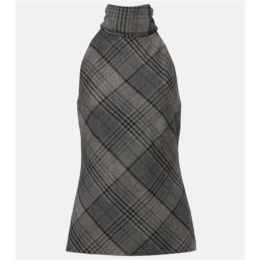Ralph Lauren Collection blusa chilton in lana con fiocco