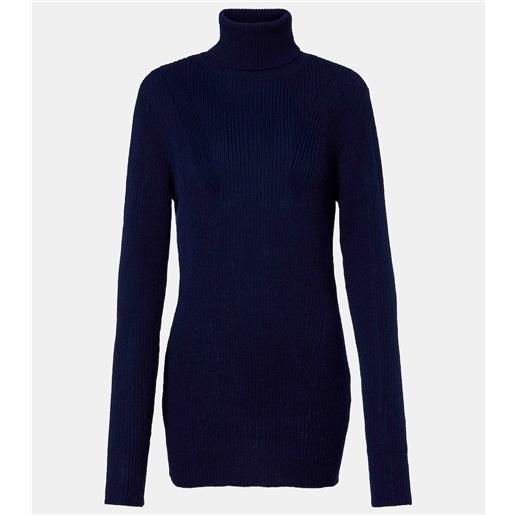 Dries Van Noten dolcevita in maglia di lana a coste