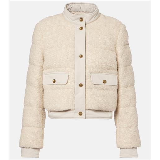 Moncler piumino blandy in tweed