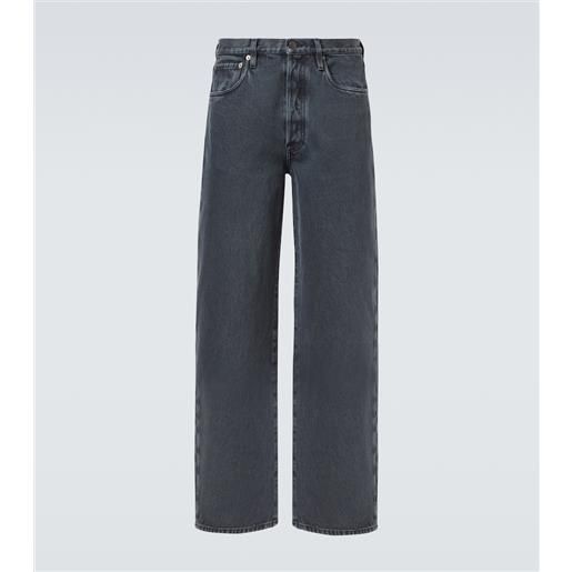 Prada jeans a gamba larga a vita alta