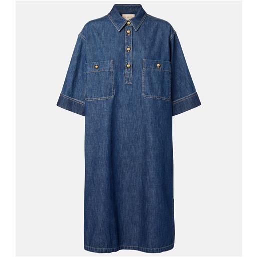 Valentino abito corto di jeans