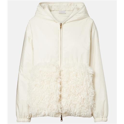 Moncler felpa con cappuccio e zip