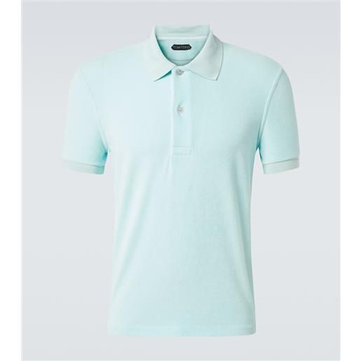 Tom Ford polo in spugna di misto cotone