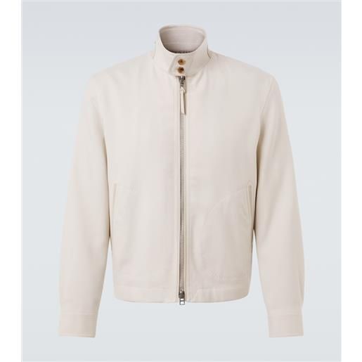 Tom Ford giacca in lana, cashmere e seta
