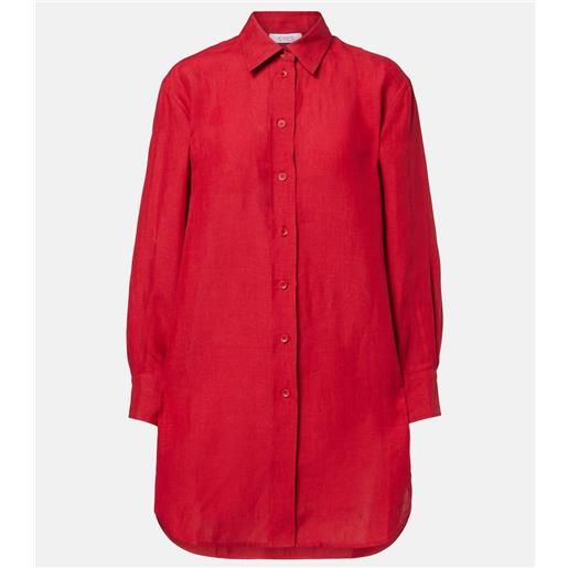 Eres camicia oversize mignonette in lino