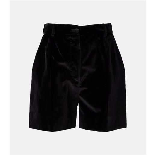 Dolce&Gabbana shorts in misto cotone e seta