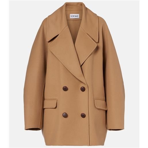 Loewe caban oversize in lana