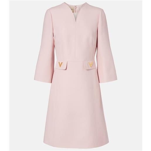 Valentino abito corto in crepe couture