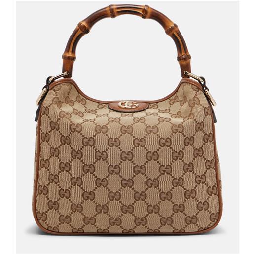 Gucci borsa diana gg canvas small di Gucci