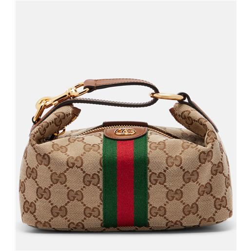 Gucci borsa Gucci j mini in canvas gg