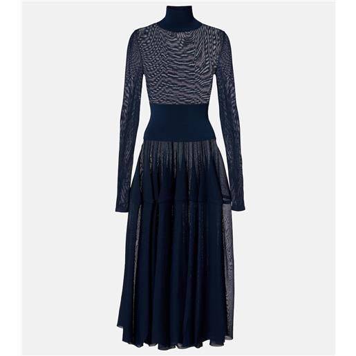 Alaia alaã¯a abito midi trasparente