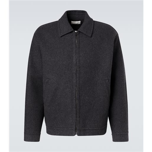 The Row giacca noggu in cashmere e lana