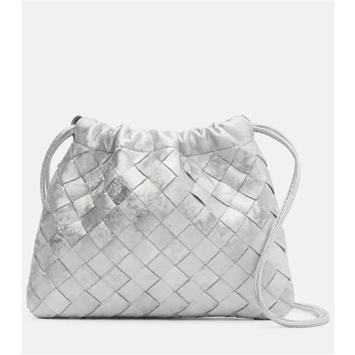 Bottega Veneta bustina small in pelle intrecciato