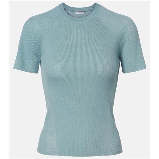 Joseph t-shirt belarb in maglia a coste