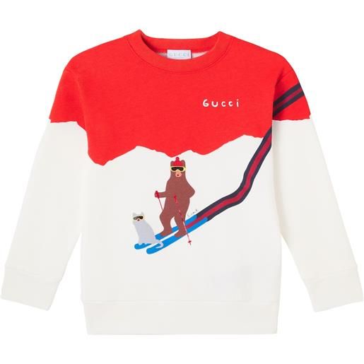 Gucci Kids x euan roberts - felpa in cotone