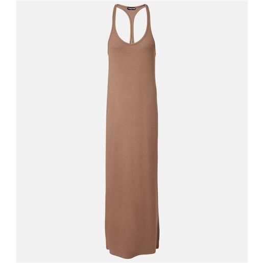 Tom Ford abito lungo in jersey