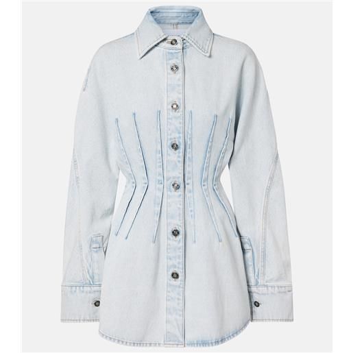 Givenchy abito corto di jeans