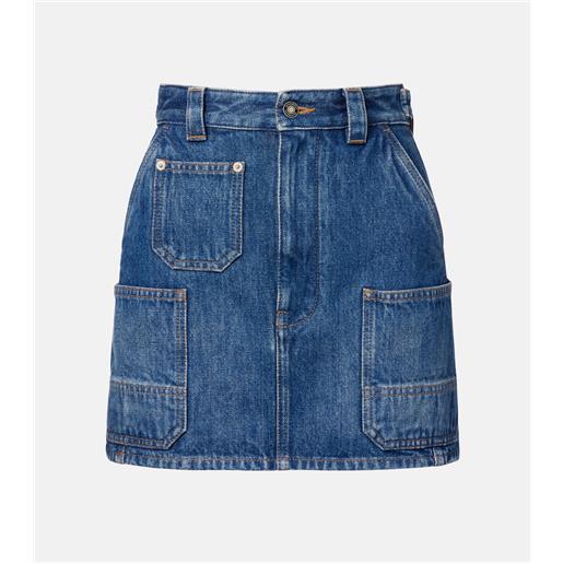 Givenchy minigonna di jeans