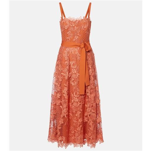 Elie Saab abito da cocktail in pizzo e tulle