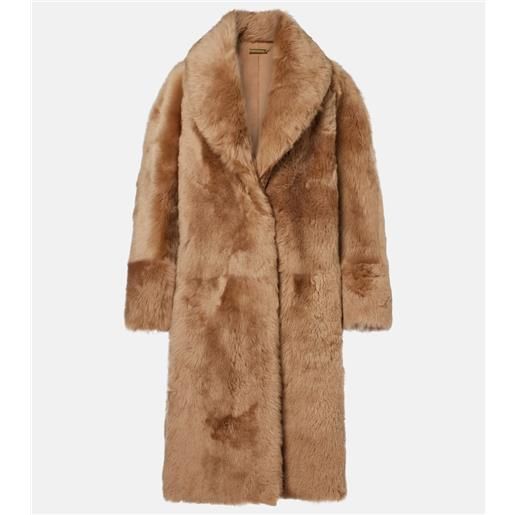 Nour Hammour cappotto anaã¯s in shearling