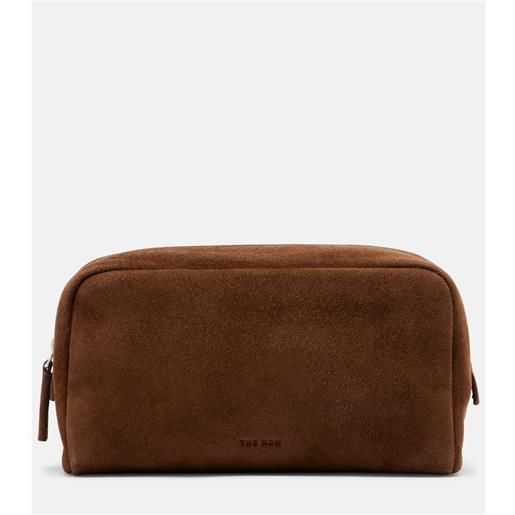 The Row bustina astra small in suede