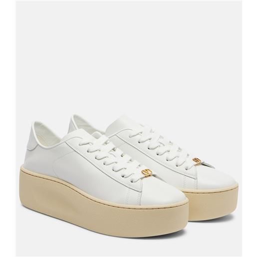 Valentino Garavani sneakers royco 55 in pelle con platform