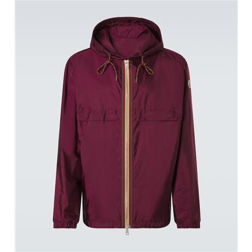 Moncler giacca nidge in tessuto tecnico con cappuccio