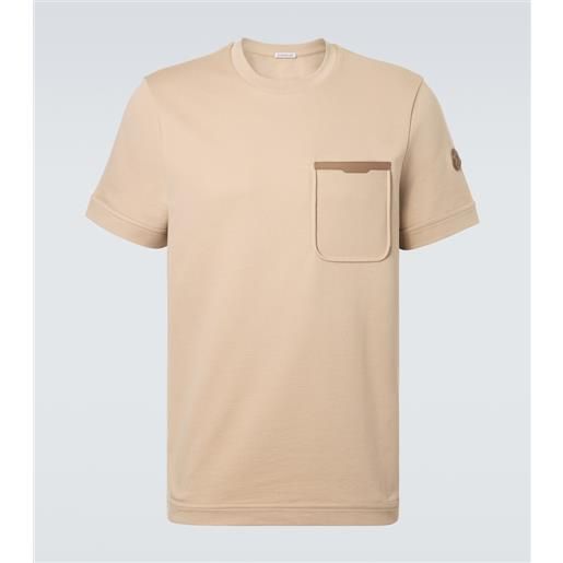 Moncler t-shirt in jersey di cotone